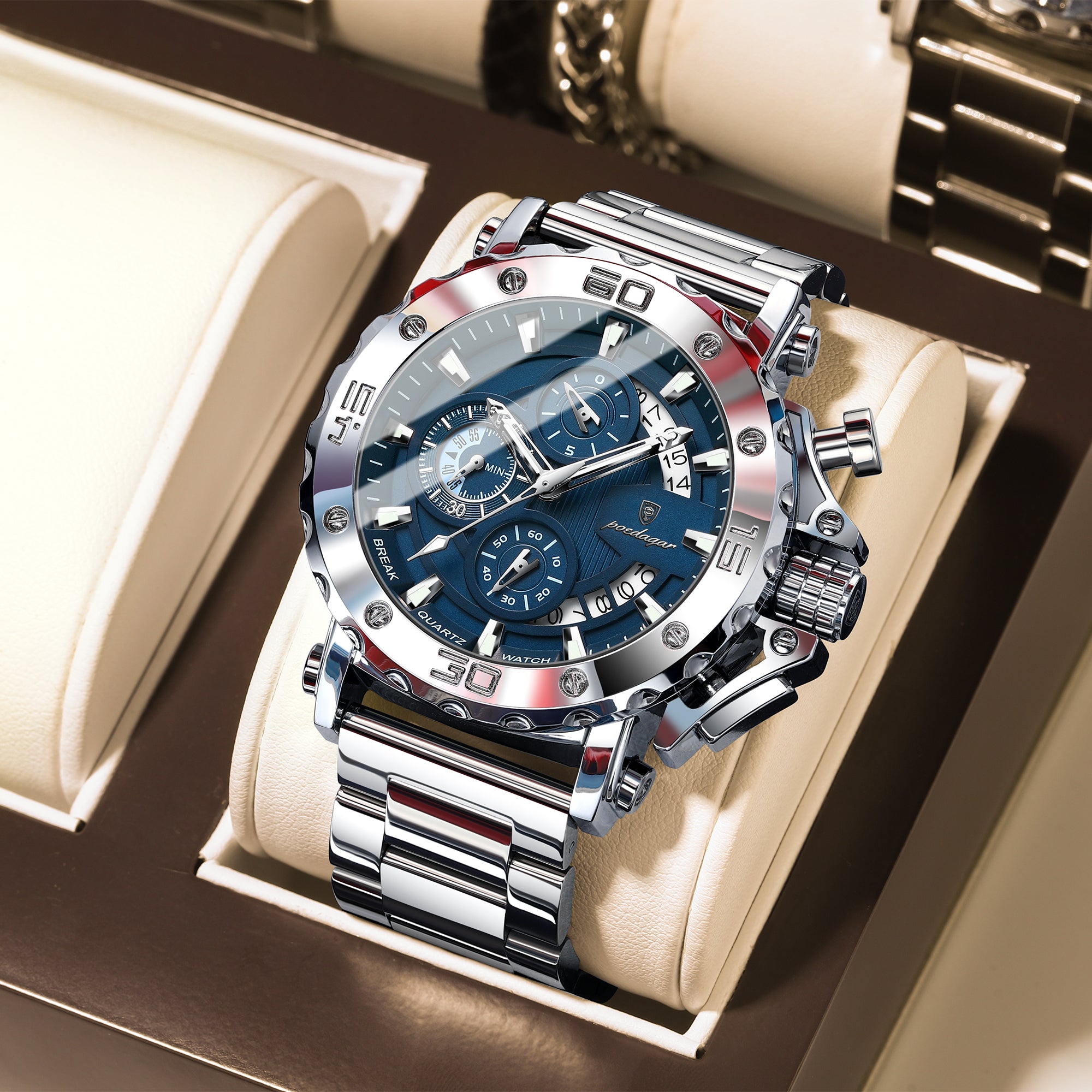 ⏱️ RELOJ DE LUJO TITAN BLUEFORCE - PODER Y ESTILO CON CARACTER