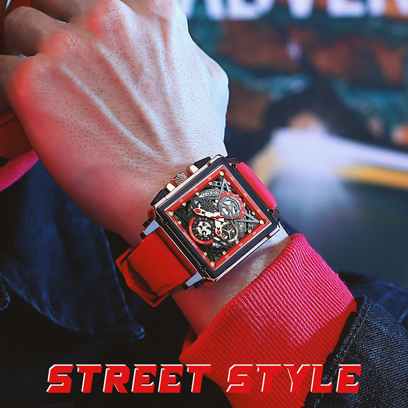 🔥RELOJ DE LUJO LIGE RED VELOCITY CHRONO