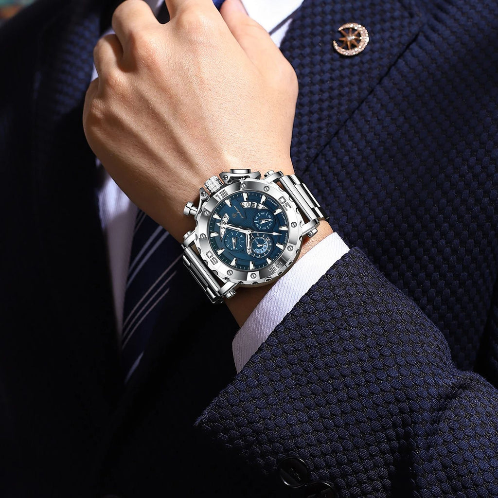 ⏱️ RELOJ DE LUJO TITAN BLUEFORCE - PODER Y ESTILO CON CARACTER