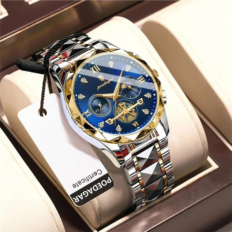 🔱RELOJ GOLDEN MARINE DE LUJO⏱️