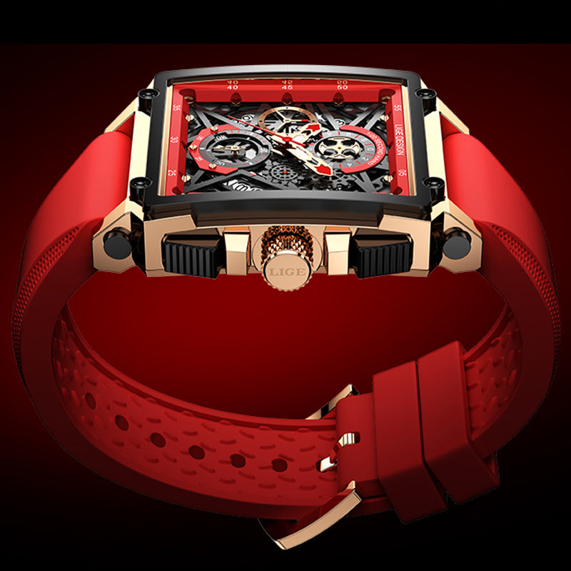 🔥RELOJ DE LUJO LIGE RED VELOCITY CHRONO