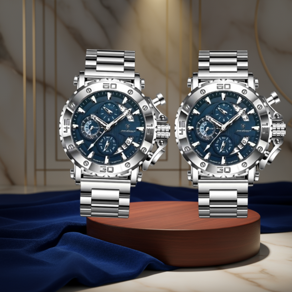 ⏱️ RELOJ DE LUJO TITAN BLUEFORCE - PODER Y ESTILO CON CARACTER