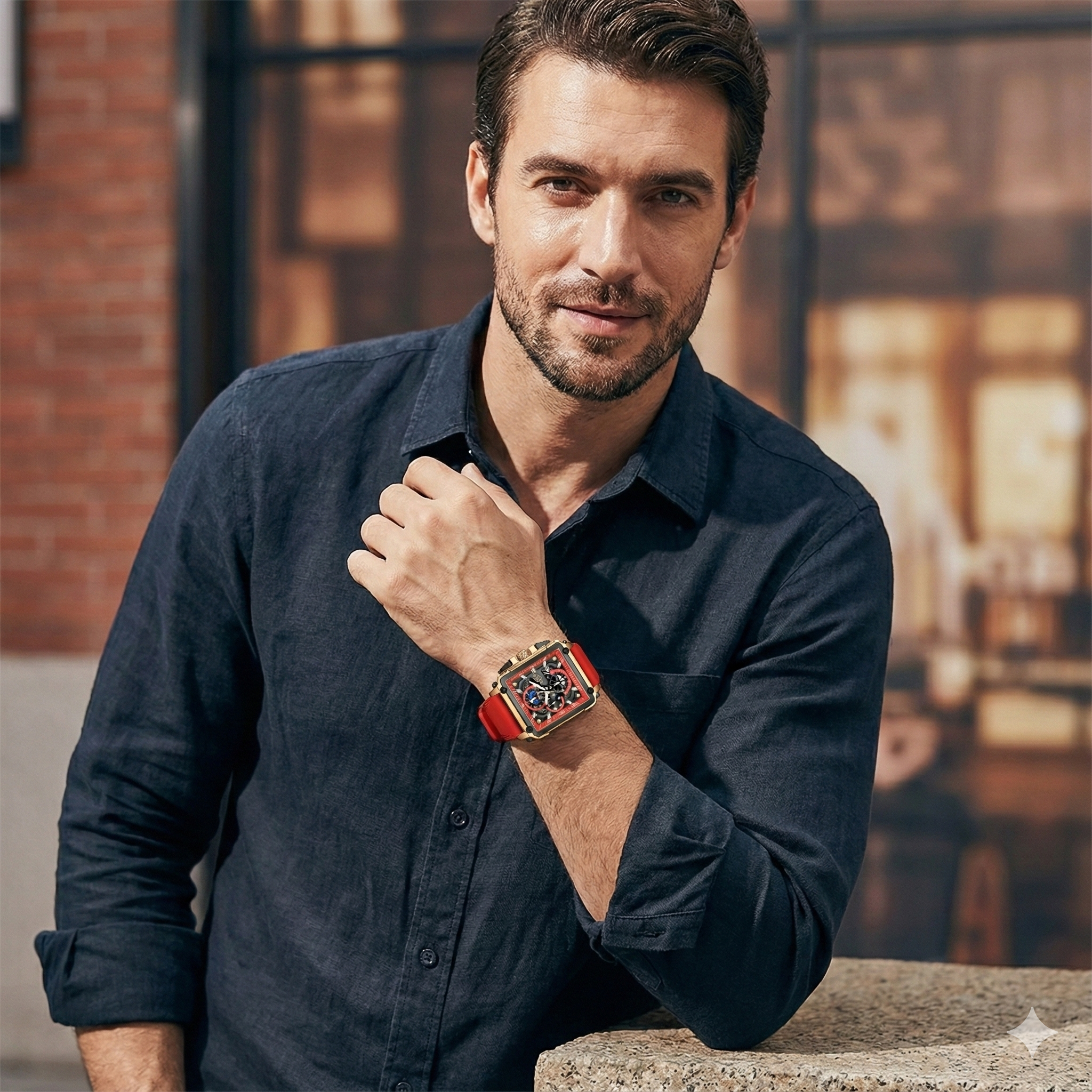 🔥RELOJ DE LUJO LIGE RED VELOCITY CHRONO